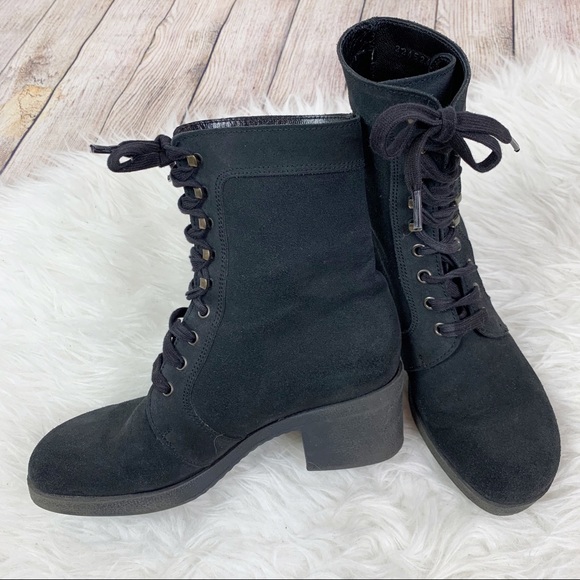 Stephane Kelian Shoes - STEPHANE KELIAN Paris Suede Chic Black Ankle Boot